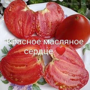 Томат Красное Масляное сердце сердцевидные помидоры весом до 1 кг.